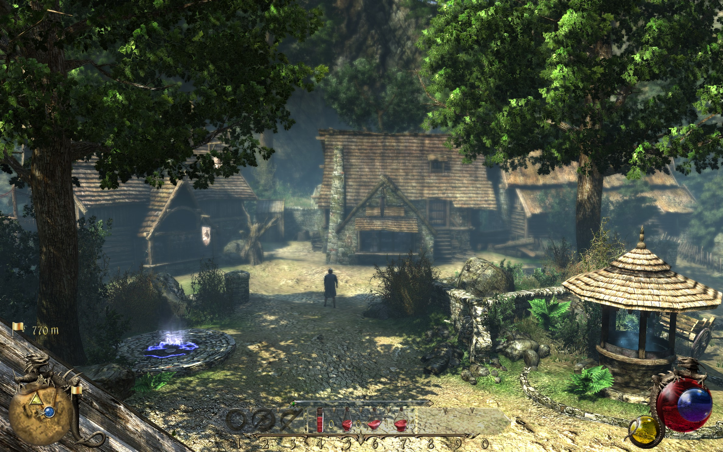 Two Worlds II - Vokar Village overview.png