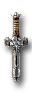 Two Worlds - Powerful Dwarf Dagger model.png