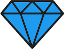 File:Diamond Icon - Blue.png