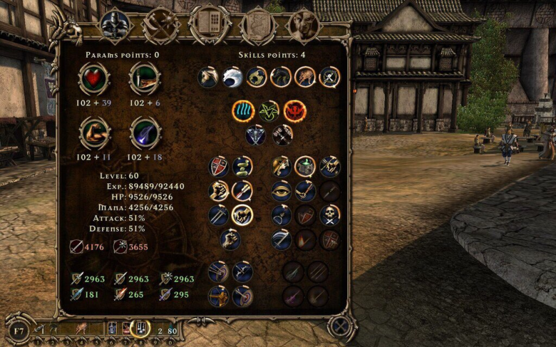 File:Two Worlds - Skills and Parm page (pc).png