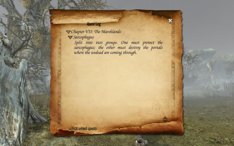 File:Two Worlds II - The Marshlands quest log 2.png