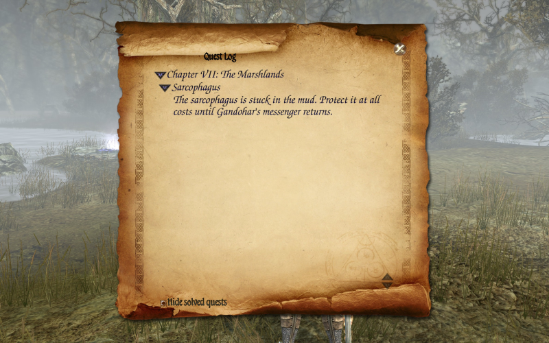 File:Two Worlds II - The Marshlands quest log 1.png