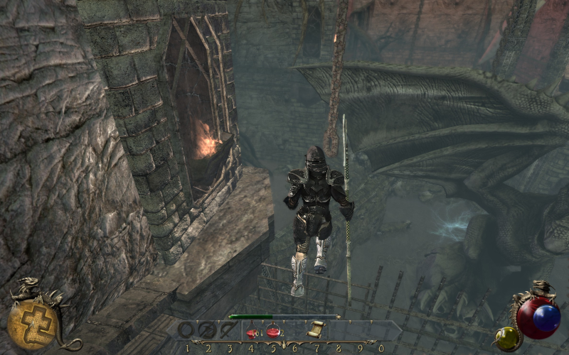 File:Two Worlds II EotDP - The Lost Temple walking on air glitch.png